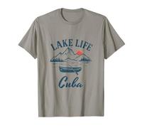 Lake Life Cuba Vacanza All'aperto Maglietta