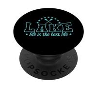 Lake Life è la vita migliore PopSockets PopGrip Adesivo
