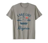 Lake Life Nigeria Vacanza All'aperto Maglietta