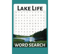 Lake Life Word Search Puzzle Book: Word Searches with Easy to Read Print about life on the lake