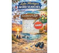 Lake Michigan Word Searches: Seasons by the Lake - Hard - Volume 2