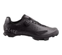 Lake Mx219 Wide - Scarpe da ciclismo da uomo, nero/grigio, 14