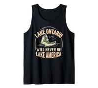 Lake Ontario Non sarà mai America USA Canada Amicizia Canotta