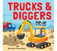 Lake Press Pop-Up Book - Trucks & Diggers (Copertina rigida) Trucks & Diggers