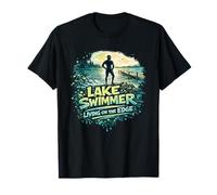 Lake Swimmer Living on The Edge Maglietta