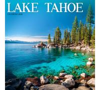 Lake Tahoe 2026 Calendar: Crystal Waters, Mountain Views, and Timeless Beauty