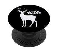 Lake Tahoe California and Nevada Vacation PopSockets PopGrip Adesivo