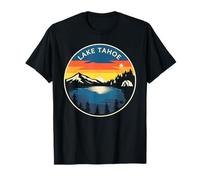 Lake Tahoe California Nevada Escursionismo Campeggio Souvenir Regalo Maglietta