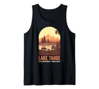 Lake Tahoe California Nevada vacanza estiva al lago Tahoe Canotta