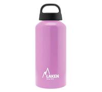 LAKEN Classic Borraccia in alluminio con tappo a vite e bocca larga, 0,6L rosa