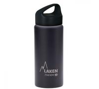 Laken Botella acero inox. 18/8-0,5L - Negro