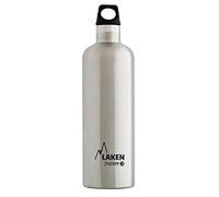 Laken Futura Thermo, Borraccia, Argento (Plain), 750 ml