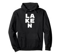 Laken Personalized Retro Girls Custom Laken Name Felpa con Cappuccio