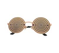 Lakhovsky MWO Occhiali a disco EMFS con disco polarizzatore 5 cm Oscillatore multi-onda bobina Energizzazione dell'acqua e bilanciamento armonico - Ispirati a Georges Lakhovsky viola dorato