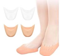 LAKJUOZ 2 Paia Silicone Gel Toe Saver Forefoot Pads Metatarsal Pads For Feet Protector Finger Protector For Pointed Toe Ballet Shoes And Classical Dance Salvapunte In Gel Per Scarpe