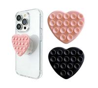 LAKJUOZ 2 Pcs Impugnatura Smartphone, Accessori Smartphone Anello Telefono Supporto Dita Cellulare, Graziosi Porta Airbag Per Cellulare Con Motivo Amore Maniglia, Airbag Phone Supporto