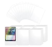 LAKJUOZ 300 Pezzi Sleeves Bustine Carte 66 X 91Mm Trasparenti Card Sleeves Per Pokemon Yugioh Mtg Tcg K-Pop Mini Foto