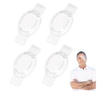 LAKJUOZ 4 Pezzi Conchiglia Per Occhi In Polietilene Ventilata Patch Occhi Conchiglia Oculare Protezione Occhio Protezione Per Gli Occhi Dopo Operazioni 5 X 7 Cm Trasparente Con Nastro Adesivo