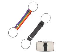 LAKJUOZ Suitcase Strap, Cinghia Per Valigia 2 Pieces Suitcase Straps Belt Suitcase Aircraft Suitcase Elastic Straps For Luggage And Bungee For Suitcase Hand Luggage Strap Travel Safety Strap