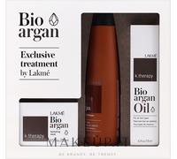 Lakmé K.Therapy Bio Argan Consumer Pack set per morbidezza e lucentezza dei capelli