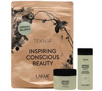 Lakmé Teknia Organic Balance maschera idratante + shampoo 50 ml + 100 ml - Kit capelli