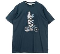 LAKOR - Hitching a Ride T-Shirt - T-shirt M blu