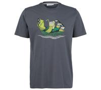 LAKOR - Slow Flow T-Shirt - T-shirt XL blu
