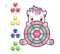 LAKPYN 1 Pezzi Giochi Bambini Giocattolo per Freccette Bersaglio, con 12 Palline Adesive Giochi e 1 Gancio per Bambini da Giardino Viaggio 3-10 Anni, Regalo Natale Compleanno 4-9 Anni
