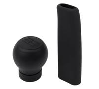 LAKPYN 2 PCS Copri pomello cambio auto per automobile furgone camion quad Copri Cambio Auto Universale,Copertura Silicone Della Leva Cambio,Antiscivolo Resistente All'usura Regalo Per Un'auto