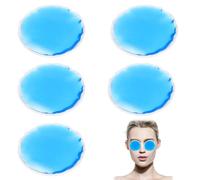 LAKPYN 5 Pezzi Ghiaccio Gel Riutilizzabile, Impacchi Gel Riutilizzabili Fredde e Calde, Set di Cuscinetti Refrigeranti per Lesioni, Punture di Insetti, Sollievo Dal Dolore, Terapie Caldo/Freddo