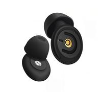 LAKPYN Tappi Per Le Orecchie Per Dormire, Riduzione Del Rumore 50 Db,Silicone Ultramorbid, Riutilizzabili, Per Concentrarsi E Proteggere L'Udito (Nero)