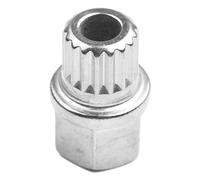 LAKUYRD Bulloni Ruote in Acciaio 1 Pz Lug Nut Wheel Lock 20x28mm 33/17PT Accessori Auto Bulloni Ruota Dadi Borchie