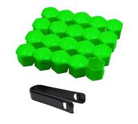 LAKUYRD Bulloni Ruote in Acciaio 20 Pz/Set Auto Tappi Dado Ruota per Bulloni 17mm 19mm 21mm Tappi per Auto per Cerchi in Lega Mozzo Vite di Protezione Auto Accessori(3,17mm)