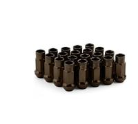 LAKUYRD Bulloni Ruote in Acciaio Accessori per Auto Dadi delle Ruote 12x1,5 12x1,25 Bullone della Ruota E Dado di Bloccaggio (20 Pezzi)(8,M12x1.25)