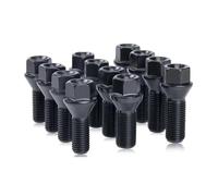 LAKUYRD Bulloni Ruote in Acciaio Compatibile con BMW 36136781150,36136781151,36136781152, Esagonale 17mm M12x1,5 M14x1,25 M14x1,5 12 Pezzi Bulloni Ruota Auto Dadi Prigionieri Dadi Ruota(M14x1.5)