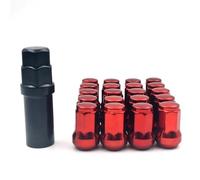 LAKUYRD Bulloni Ruote in Acciaio Compatibile con Mazda 20 Pz 32mm M12 X 1.5 1.25 Auto Ruota Dadi Dado di Bloccaggio Mozzo Ruota Pneumatico Vite Bullone Parti di Ricambio(Color 1,M12x1.5)
