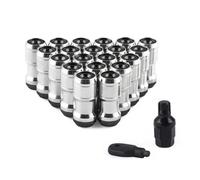 LAKUYRD Bulloni Ruote in Acciaio Compatibile con Nissan 20PCS Accessori Auto Dadi per Ruote da Corsa M12 X 1,25 MM / M12 X 1,5 MM Dadi per Ruote Vite Bulloni per Ruote in Acciaio(color1,M12x1.5)