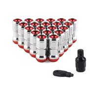 LAKUYRD Bulloni Ruote in Acciaio Compatibile con Nissan 20PCS Accessori Auto Dadi per Ruote da Corsa M12 X 1,25 MM / M12 X 1,5 MM Dadi per Ruote Vite Bulloni per Ruote in Acciaio(4,M12x1.25)