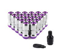 LAKUYRD Bulloni Ruote in Acciaio Compatibile con Nissan 20PCS Accessori Auto Dadi per Ruote da Corsa M12 X 1,25 MM / M12 X 1,5 MM Dadi per Ruote Vite Bulloni per Ruote in Acciaio(3,M12x1.25)