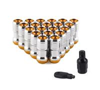 LAKUYRD Bulloni Ruote in Acciaio Compatibile con Nissan 20PCS Accessori Auto Dadi per Ruote da Corsa M12 X 1,25 MM / M12 X 1,5 MM Dadi per Ruote Vite Bulloni per Ruote in Acciaio(2,M12x1.5)