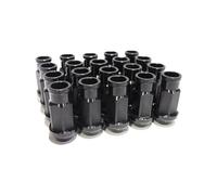 LAKUYRD Bulloni Ruote in Acciaio Universale 20PCS Dadi Ruota M12x1.5/1.25 Auto da Corsa Ruota Dadi Vite Mozzo Ruota Pneumatico Vite Bullone Parti di Ricambio(Color 7,M12x1.5)
