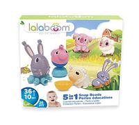 Lalaboom perle educative animali della fattoria cofanetto 25 pezzi