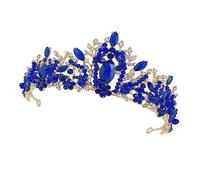 LALADEFIEE 1 Pc di cristallo gioielli formali in oro gioielli da donna accessori acconciature sposa accessori per acconciature sposa tiara fascia da sposa fascia per da sposa