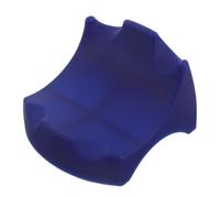 LALADEFIEE 1 set di base per supporto microfono antiscivolo - Base per microfono in silicone - Supporto per da tavolo per KTV - per wireless con anello e copertura in schiuma