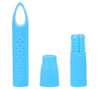 LALADEFIEE 1 Set di Connettori per Asta Stendibiancheria - Connettori per Asta Armadio E Adattatori per Giunti Telescopici per Stendibiancheria - Attacchi di Riparazione per Blu per Balcone E