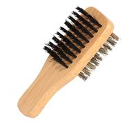 LALADEFIEE 1 Spazzola Per Barba Vintage Con in Nylon Per Sminuzzati A Doppia Faccia Per Uso in Salone E A Casa.