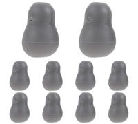 LALADEFIEE 10 pezzi Auricolari di Ricambio per Stetoscopio in PVC Morbido Leggeri e Durevoli Accessori Pratici per Ospedale e Clinica Facili da Installare