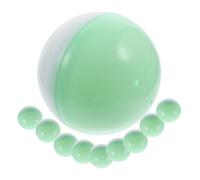 LALADEFIEE 10 Pezzi Palline in Plastica Trasparenti Riempibili con Doppio per Candy Storage Box Multiuso per Regali e Giochi Party Colore Casuale Colore Casuale