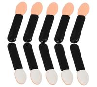 LALADEFIEE 10 pezzi Pennelli Mini Applicatori Ombretto e Labbra Spugna Morbida per Trucco Versatile Sfumino per Ombretti e Gloss Strumenti Makeup per Donne e Ragazze