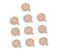 LALADEFIEE 10 pezzi per Spilla con Vassoio Accessori da Te per Spille Personalizzate Pin Sicuri per Creazioni Artigianali e Decorazioni su Cappotti Maglioni e Cappelli